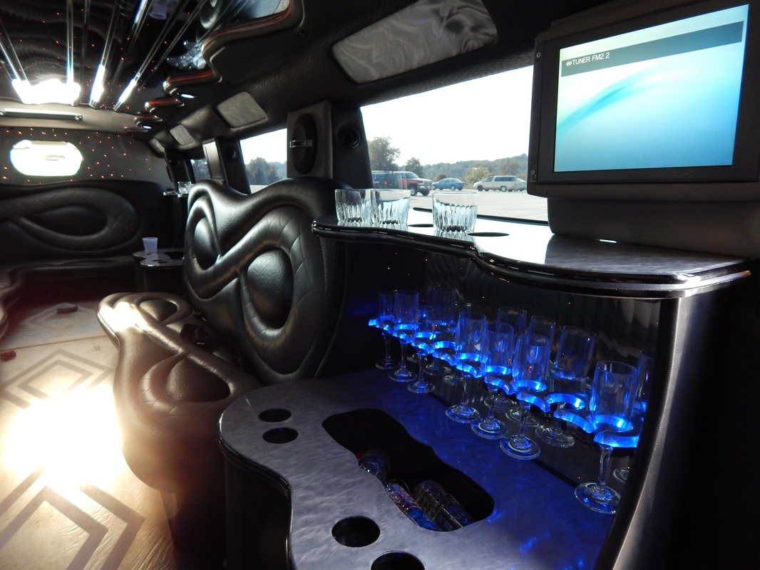 H2 Limousine Interior